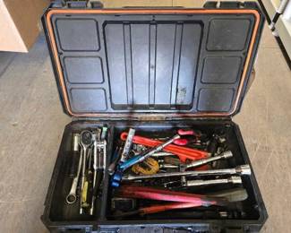 4094  Ridgid Hard Case with Assorted Tools 