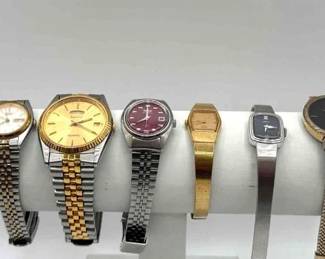 1108  7 Seiko Watches 
