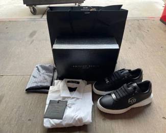 4016  Philipp Plein Shoes, Shirt  Dust Bag 
