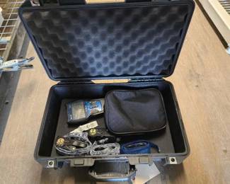 4102  Innova 3170RS Scanner with Attachments, Pelican Air 1506 Case, Ratchet Straps 