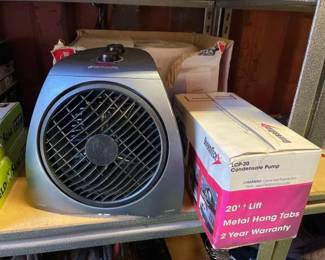 6036  Heater, Purified Mist Humidifier  Condensate Pump 