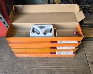 3018  NEW 4 Home Decorators Collection 8 Decorative Glass Shelves 