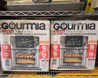 4070  2 New Gourmia AllInOne Air Fryer, Oven, Rotisserie,  Dehydrator 