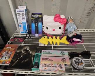 4130  Nintendo Switch NBA2K Playground, PS4 Batman Arkham Knight, Samsung Refrigerator Water Filter, Bra... 