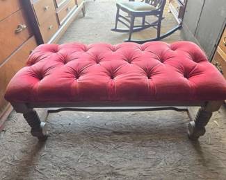 9108  Bench with Pillow Top 