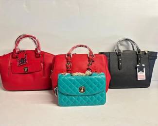 6006  NEW 4 Stariness Genuine Leather Womens Purses 