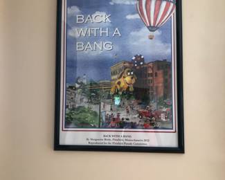 Marguerite Bride framed 2022 July 4th parade