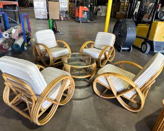 Rattan Chairs, Rattan Coffee Table
