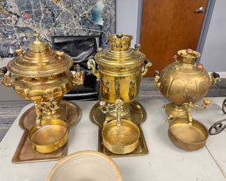 Brass Samovars
