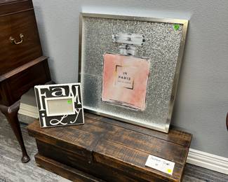 Antique Chest, Art, Frame