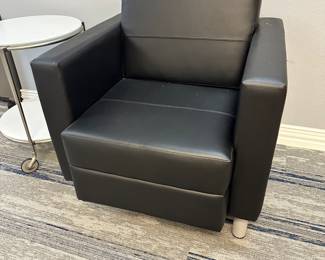Black Club Chair
