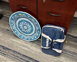 Cowboys Casserole Dish and Holder