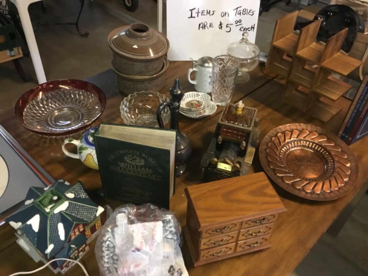 $5 clearance tables