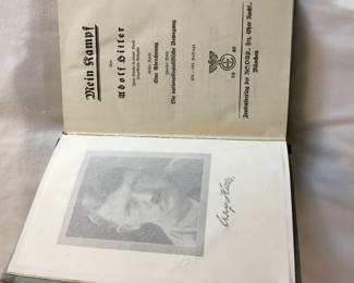 1935 hardcover Mein Kampf 