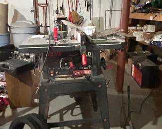 Craftsman Table Saw with Stand