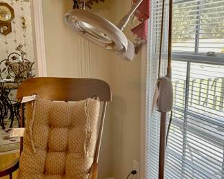 Dazor Industrial Magnifying Floor Lamp