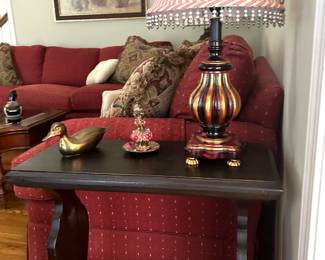 Small Trestle End Table