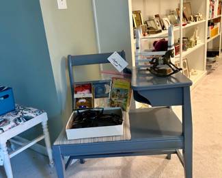 Mid Century Telephone Desk/ Child's Desk