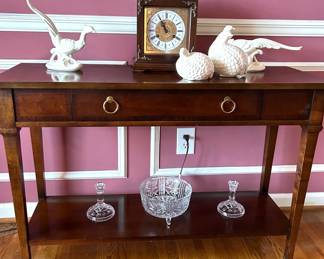 Mahogany Console Table