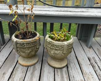 Concrete Urn Planters