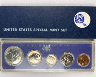 1967 Special Mint Set w/ 40% Silver JFK Half