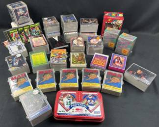 Huge Collection of Sports & Non-Sports Cards