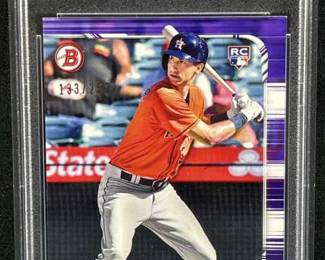 2019 Bowman Kyle Tucker RC Purple #/250 PSA