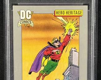 1992 DC Cosmic Cards Green Lantern PSA 9 Mint