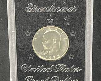 1972-S Silver Proof Eisenhower 'Ike' Dollar