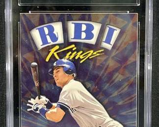 1999 Fleer Ultra Derek Jeter RBI Kings CGC 8