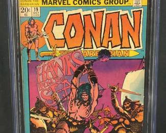 1972 Marvel Conan the Barbarian #19 CGC 4.5