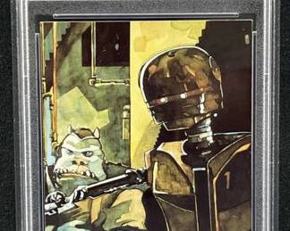 1994 Star Wars Galaxy Jabba's Guard PSA 9