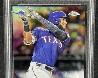2016 Topps PSA 10 Nomar Mazara Ref. Rangers