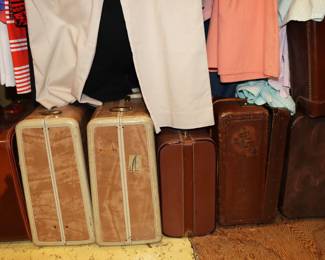 Another view of luggage including matched sets, hardshell, leather, briefcases, satchels