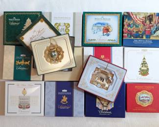 White House Historical  Association Christmas ornaments