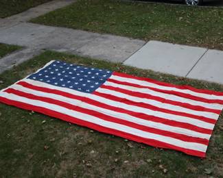 Large American flag