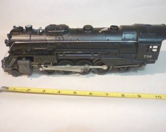 Another view of Lionel Trains Locomotive Engine No. 736, Post-War 1953-54, Berkshire 2-8-4