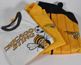 Vintage Chicago Sting shirts and jacket