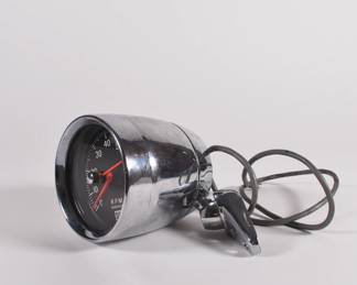 Another view of vintage Stewart Warner tachometer