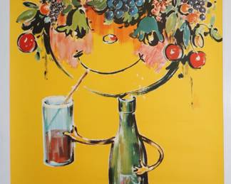 German travel poster