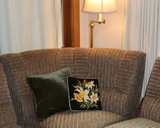 Another view of vintage Like-New German Sectional wrap around L-shaped sofa purchased at Northern Home Furnishings in Lincoln Square