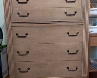 FAB 1960's Chest of drawers highboy dresser