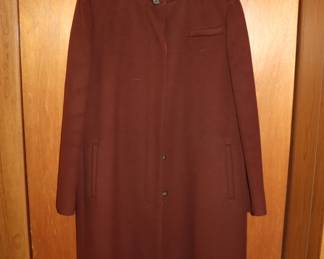 Fairbrooke russet color 100% wool lined coat from The Coat Room at Marshall Field & Company
