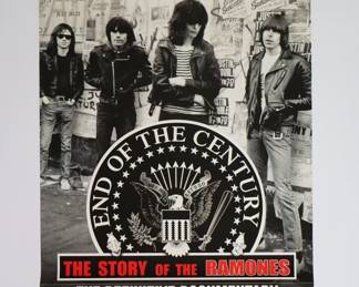 Vintage End of the Century The Story of the Ramones documentary poster
