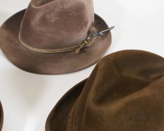 Another view of men's vintage hats
