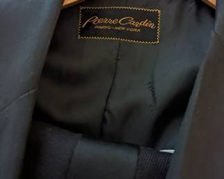 Closeup of Pierre Cardin tuxedo