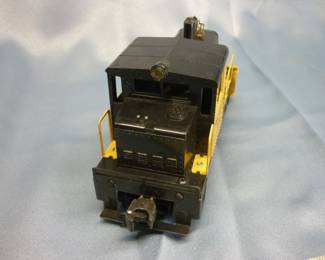 Another view of Lionel Trains Snow Plow Locomotive (Rio Grande) No. 53, Post-War 1957-60. "a" in "Rio Grande" is backwards; with instruction sheet, with original box in good condition