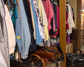 Vintage women's and men's clothing from the 1950's to 2000's