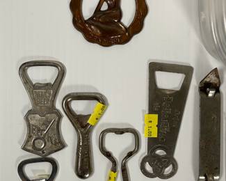 Selection from vintage bottle openers