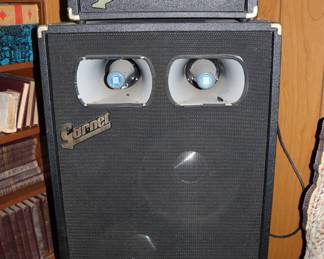 Vintage Garnet Pro Amp Head and Garnet 2 horn cabinet